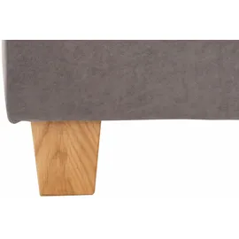 Home Affaire Hocker Lyla mit Stauraum 131 x 42 x 61 cm Grau