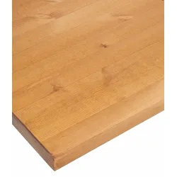 Arbeitsplatte HOME AFFAIRE "Oslo", gelb (honigfarben), B:150cm H:3,5cm T:60cm, Tischplatten