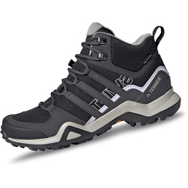 Adidas Terrex Swift R2 Mid GTX Damen Core Black / Solid Grey / Purple Tint 36