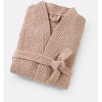 La Redoute Interieurs Bademantel Haxel In Kimonoform, Frottee 450 G/m2 puderrosa