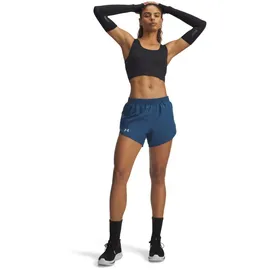 Under Armour Fly Laufshorts Damen 498 - wham blue/wham blue/reflective L