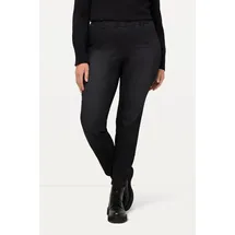 Ulla Popken Sienna Jeggings schmales Bein Schwarz 50