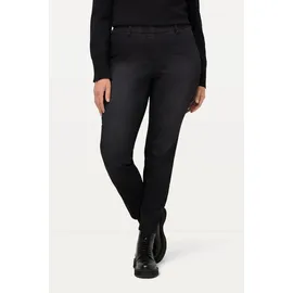 Ulla Popken Sienna Jeggings schmales Bein Schwarz 50