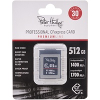 Peter Hadley PREMIUMLINE Professional R1700/W1400 CFexpress Type B 512GB