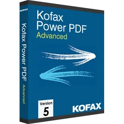 Kofax Power PDF Advanced 5.1 | Sofortdownload + Produktschlüssel