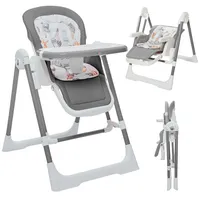 BABY VIVO 3in1 Kinderhochstuhl / Babywippe höhenverstellbar für Kinder