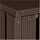 MCW Mülltonnenbox J28 115 x 140 x 100 cm braun