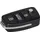 Brunnen Radiergummi Car Key 3D schwarz/weiß