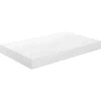 vidaXL Wandregal 40 x 23 x 3,8 cm Hochglanz-Weiß