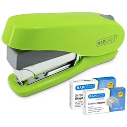 RAPESCO® Heftgerät ECO Luna Less Effort grün