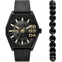 Diesel Uhren-Set SCRAPER DZ2210SET - schwarz