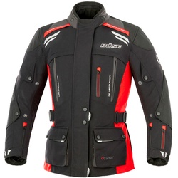 Büse Highland, Textiljacke Damen - Schwarz/Rot - 36