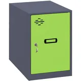 simonlocker montadas Simon Rack Simonlocker Kommode 47,5 x 30 x 50 cm Anthrazit/Grün
