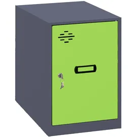 simonlocker montadas Simon Rack Simonlocker Kommode 47,5 x 30 x 50 cm Anthrazit/Grün