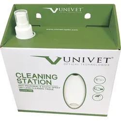 Univet Brillen Reinigungsstation250ml 280Tücher