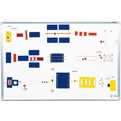 Magnetsporthalle Magnete-Set, Set B EINHEITSGRÖSSE