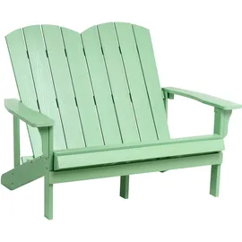 Beliani Adirondack 125 cm Hellgrün
