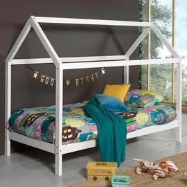 Vipack Hausbett Dallas II weiß