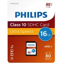 Philips SDHC 16GB Class 10 UHS-I