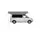 Easy Camp Voss Vordach Busvorzelt 250 x 260 cm Grau
