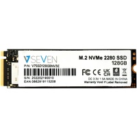 V7 NVME Gen3 SSD 128GB, M.2 2280/M-Key/PCIe 3.0 x4 (V7SSD128GBNV3E)