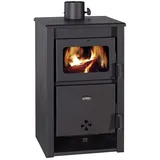 Holzofen Kaminofen Kaminöfen Prity K22 D, BImSchV2 11.7 kW, EEK A, Eco - Schwarz
