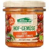 Allos Susis scharfe Tomate Aufstrich glutenfrei 135 g