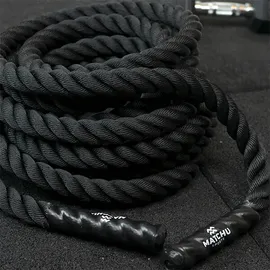 Matchu Sports Battle Rope Schwarz