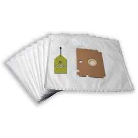 eVendix 20 Staubsaugerbeutel passend für adix ro 160 + 4 Mikro-Filter