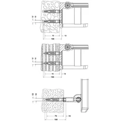 Keuco Plan Befestigungs-Set Nr.2