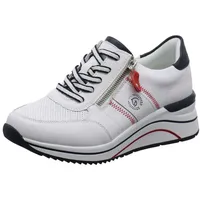 remonte Sneaker Damen Weiß/Blau 37