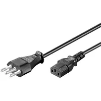 MicroConnect PE100430 3m C13-Koppler Schwarz Stromkabel (PE100430)