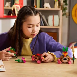 LEGO | Disney Vaiana Kakamora - Spielzeug inkl. 2 Blumentopf Figuren mit künstlichen Blumen als Zimmerdeko - Geschenk für Mädchen ab 9 Jahren und Filmfans - 43293