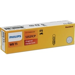 Glühlampe Sekundär PHILIPS W1W 12V, 1W, 10 Stück