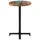 vidaXL Bistrotisch Ø 50 cm braun