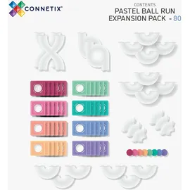 Fantasie4Kids OHG Kugelbahn Pastel Ball Run Expansion Pack 80-tlg.