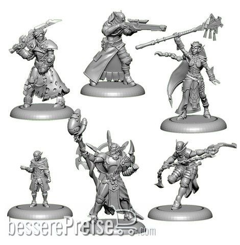 Privateer Press PIP482 - Iron Kingdoms Roleplaying Game – Shadow of the Seeker Miniatures Set (plastic)