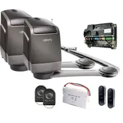Somfy 1216596 Axovia 3S io Komfort-Set für 2-flg. Drehtore