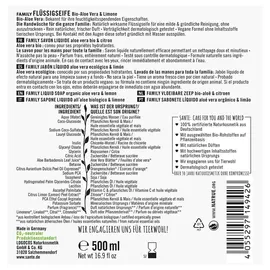 Sante Flüssigseife Bio-Aloe & Limone 500 ml