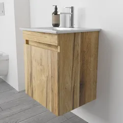 Megabad Lodge Waschtischunterschrank 46,5 cm mit 1 Tür, Anschlag rechts für Waschtisch von Villeroy & Boch Venticello  HMW5056001KEITC050R mit Käuferschutz. Online bestellen bei, Badmöbel,