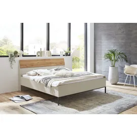 Wiemann Futonbett Asti 189 x 204 x 103 cm Eiche beige