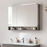 Fackelmann B.Paris 90 cm grau LED