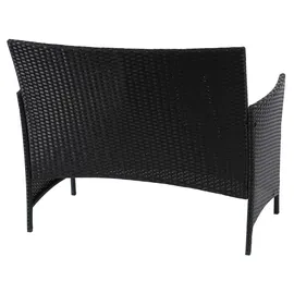 MCW Hamar 120 x 60 x 85 cm Schwarz