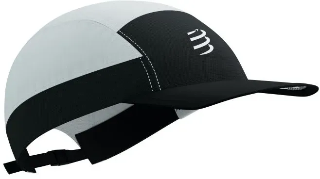 Compressport Unisex 5 Panel Light Cap weiß