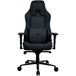 AROZZI Gaming-Stuhl "Vernazza Supersoft", schwarz (pure schwarz, schwarz), Stoff, Metall, Stühle