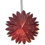 MARELIDA Papierstern 40 cm rot