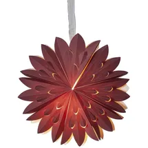 MARELIDA Papierstern 40 cm rot