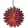 MARELIDA Papierstern 40 cm rot