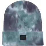 URBAN CLASSICS Tie Dye Beanie Grau