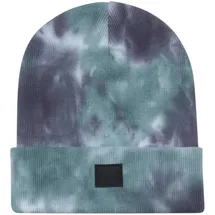 URBAN CLASSICS Tie Dye Beanie Grau